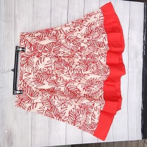 Lane bryant floral midi skirt